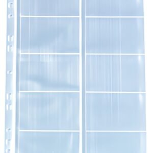 herlitz Pochettes perforées pour 10 cartes de visite