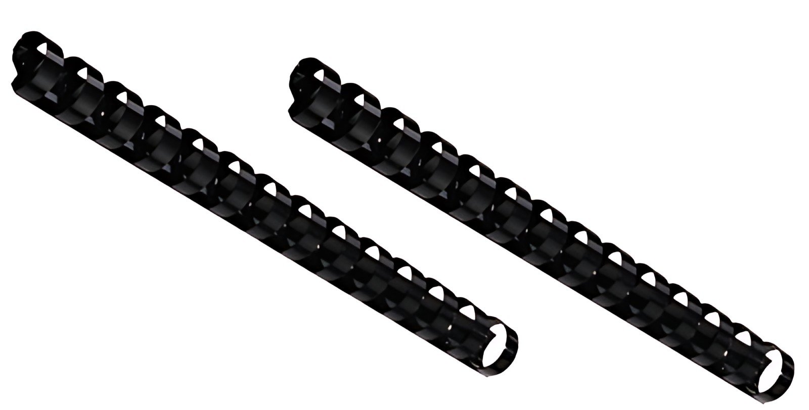 GBC Peigne à relier en plastique, A5, 14 boucles, 12 mm