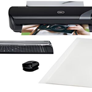 GBC Kit de plastifieuse Inspire+, jusqu'à A4, 8 pièces, noir