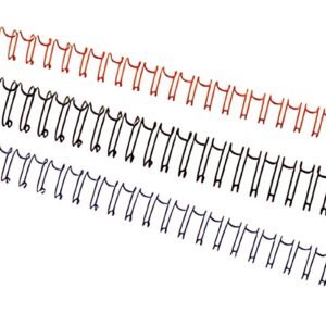 GBC Peigne à relier métal WireBind, A4, 34 boucles, 6 mm