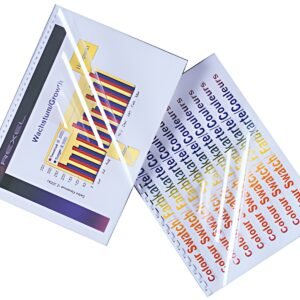 GBC Couverture de reliure HiClear, format A4, PVC, 0,30 mm