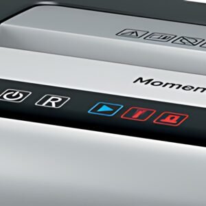 Rexel Destructeur de documents Momentum X312, particules