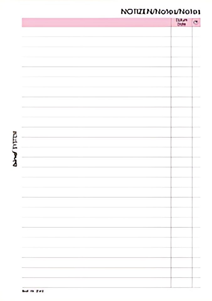 bind Fiche de rechange pour notes Manager, A5, ligné