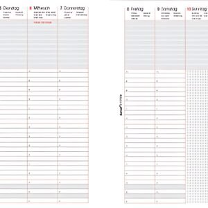 bind Recharge 2027 pour agenda A5 modèle 15501