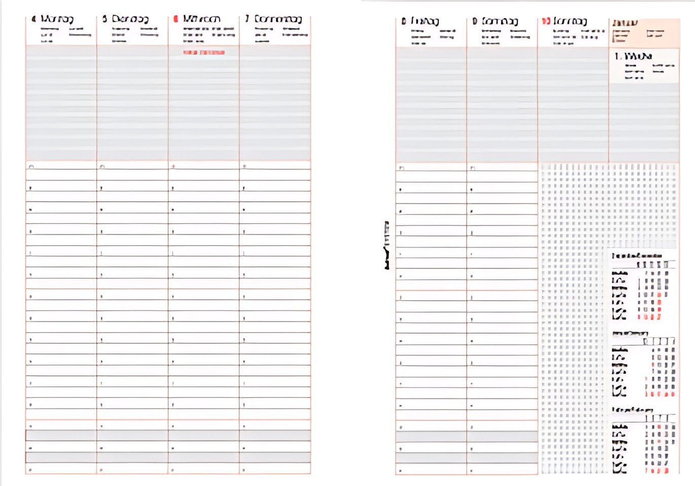 bind Recharge 2027 pour agenda A5 modèle 15501