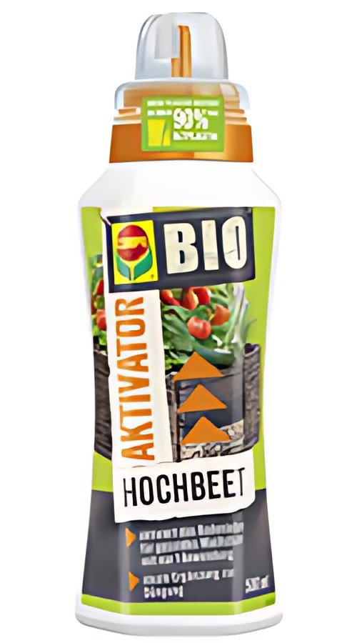 COMPO BIO Hochbeet-Aktivator, 500 ml Dosierflasche