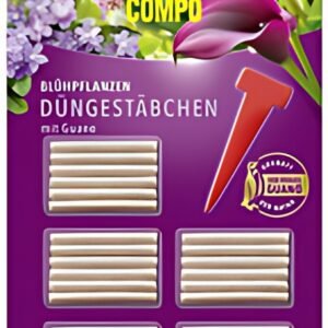 Engrais COMPO pour plantes à fleurs en bâtonnets au guano