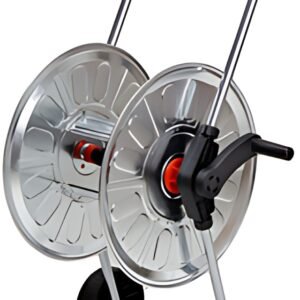 Bradas Dévidoir de tuyau sur roues ZINCATO, 1/2", pour 60 m