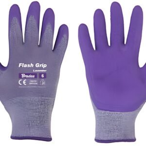Bradas Gants de jardinage femme Flash Grip Lavender, S