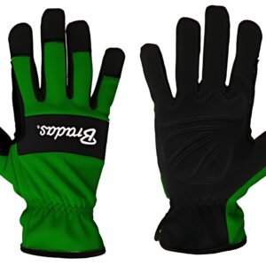 Bradas Gants de travail verde, noir/vert, M