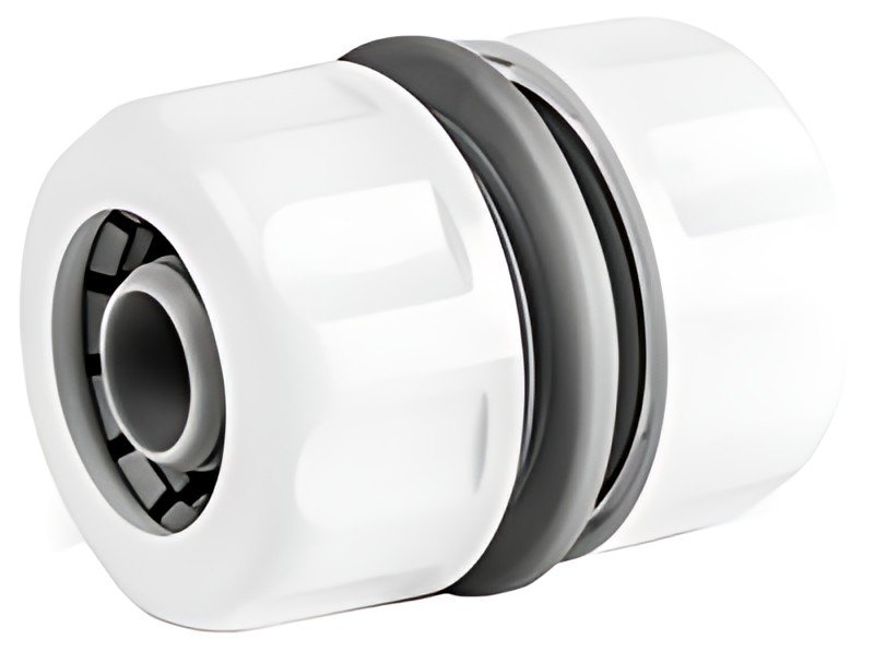 Bradas Connecteur de tuyau WHITE LINE, 3/4", blanc