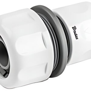 Bradas Raccord de tuyau femelle WHITE LINE, 3/4", blanc