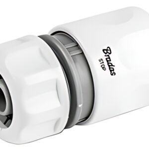Bradas Raccord de tuyau femelle WHITE LINE, aquastop, 1/2"
