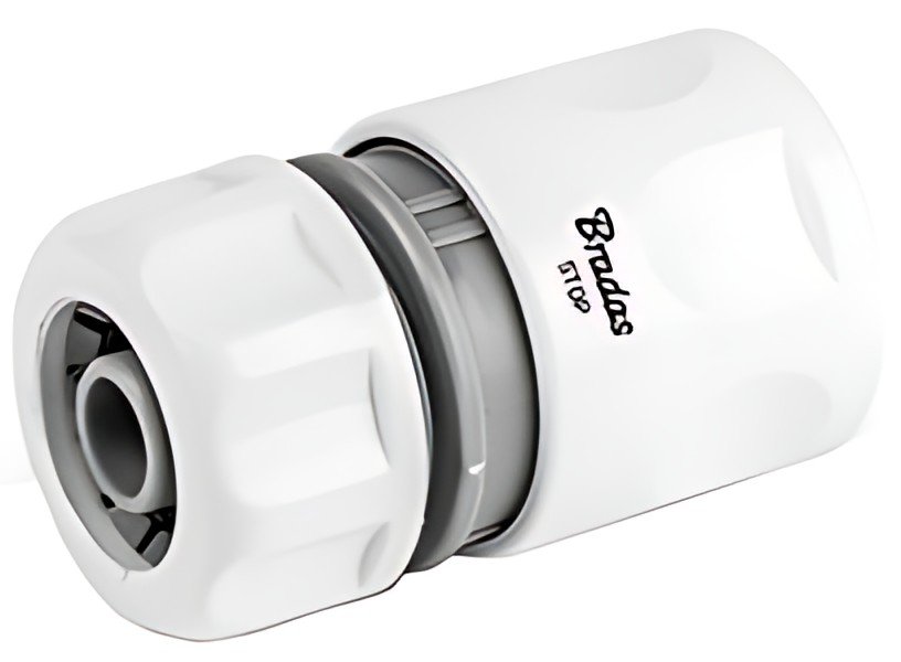 Bradas Raccord de tuyau femelle WHITE LINE, aquastop, 1/2"
