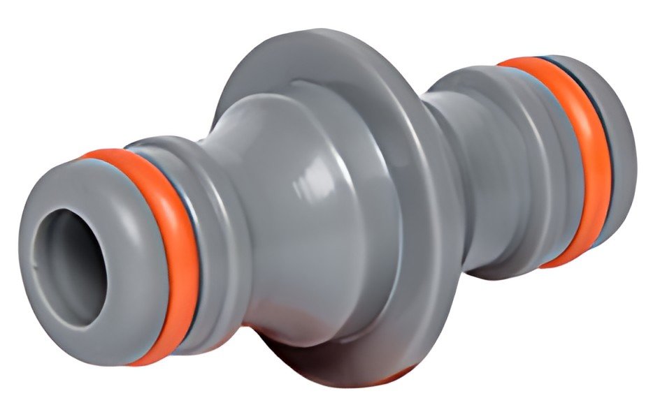 Bradas Connecteur de tuyau WHITE LINE, 1/2", gris