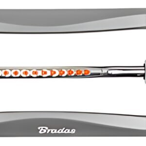 Bradas Arroseur oscillant WHITE LINE, 18 buses, gris/orange