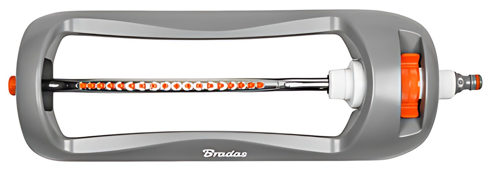 Bradas Arroseur oscillant WHITE LINE, 18 buses, gris/orange
