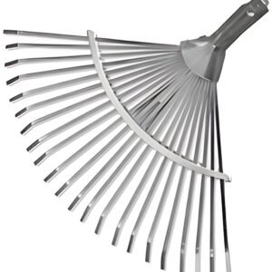 Bradas Balai à feuilles réglable sans manche, en aluminium