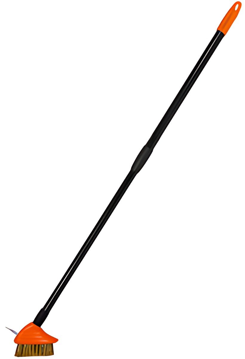 Bradas Brosse pour dalles, télescopique, longueur:800-1400mm