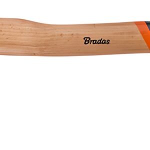 Bradas Hache universelle, manche en bois, 1 kg
