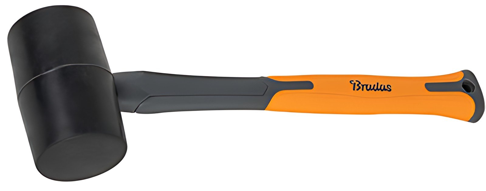 Bradas Maillet en caoutchouc, 450 g, anthracite/orange