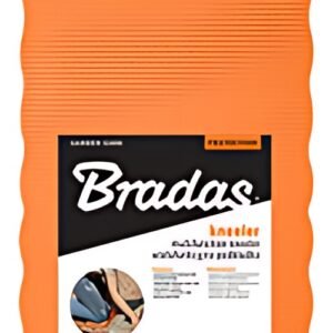 Bradas Planche pour genou, (L)400x(T)200x(H)20mm, orange