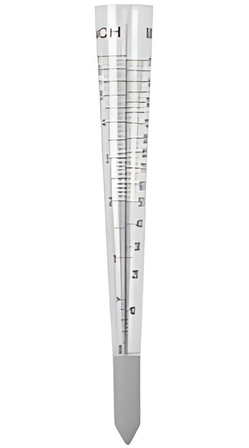Bradas Pluviomètre WHITE LINE, jusqu'à 160 mm/m2