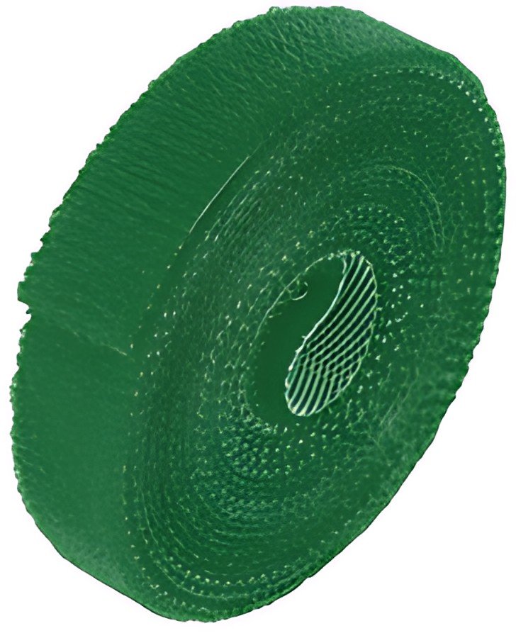 Bradas Ruban auto-agrippant, 9,5 mm x 5 m, vert