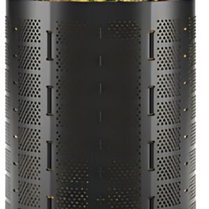 Bradas Poubelle à compost, 400 litres, en HDPE, noir