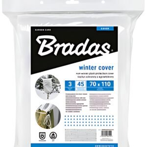 Bradas Couverture de protection hivernale, 450 mm, set de 3