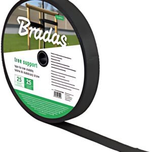 Bradas Bande de ligature pour arbres, PP, 25 mm x 25 m, noir