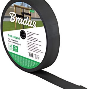 Bradas Bande de ligature pour arbres, PP, 40 mm x 25 m, noir