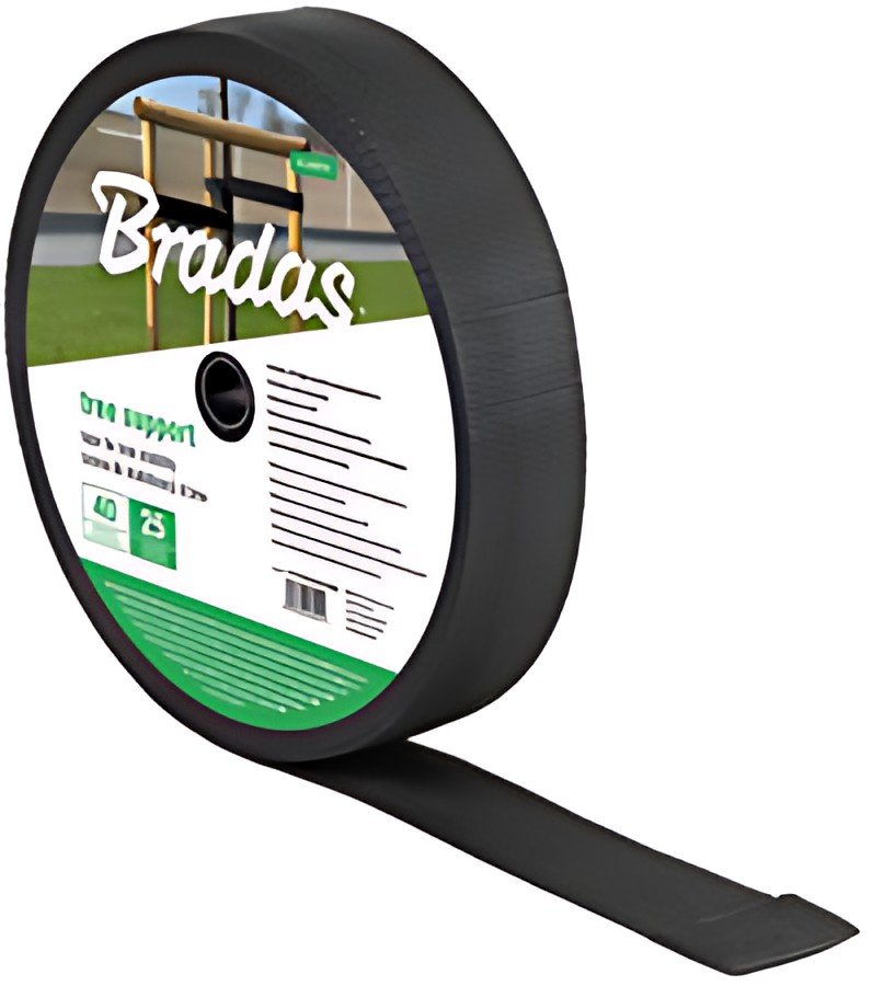 Bradas Bande de ligature pour arbres, PP, 40 mm x 25 m, noir