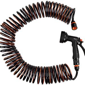 Bradas Kit tuyau d'arrosage en spirale SPRING FLEX, 15 m