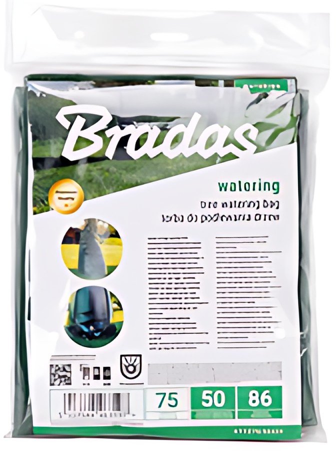 Bradas Sac d'arrosage pour arbres, PVC, 75 litres, vert