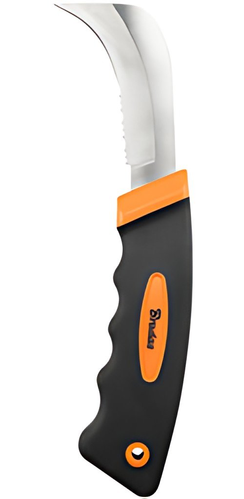Bradas Couteau de jardinage universel, lame de 70 mm