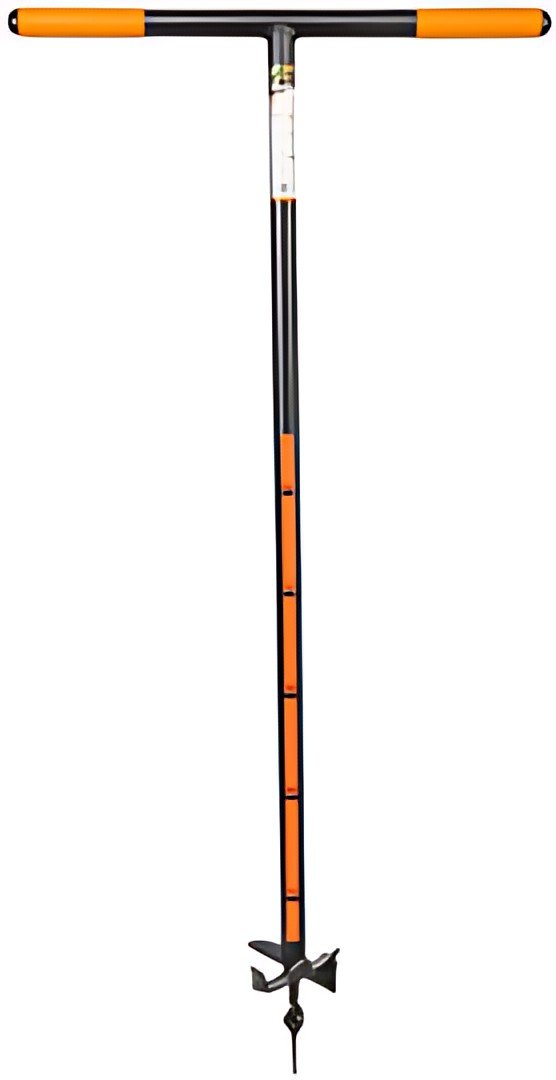 Bradas Tarière, diamètre: 100 mm, anthracite/orange
