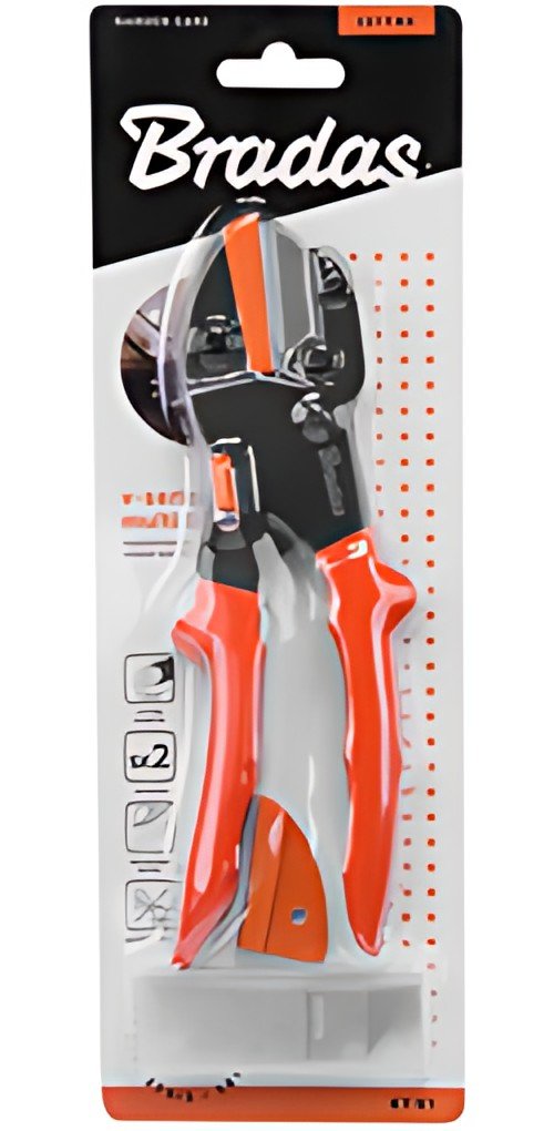 Bradas Ciseaux de jardin multifonction V-SERIES, orange