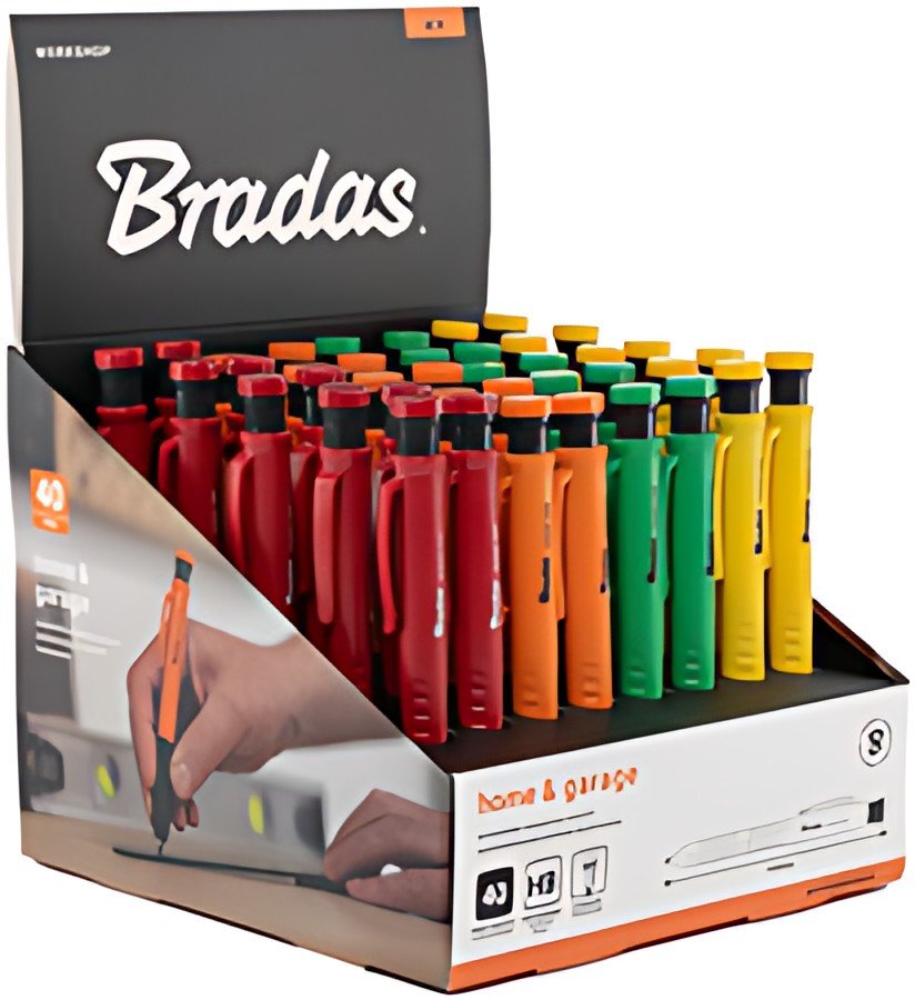 Bradas Marqueur pour trou de forage, largeur de trait: 1 mm