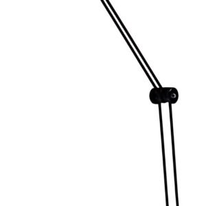 Hansa Lampe de bureau à LED Space, noir satiné
