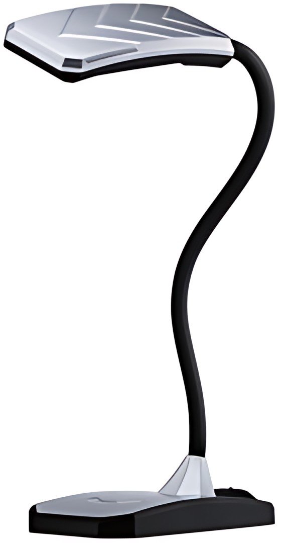 Hansa Lampe de bureau à LED Twist, argent