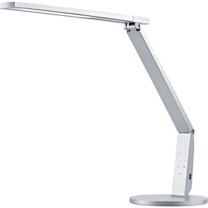 Hansa Lampe de bureau à LED Vario Plus, argent