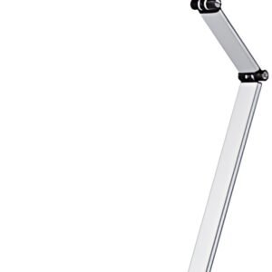 Hansa Lampe de bureau à LED Slim, argent