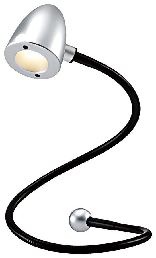 Hansa Lampe à LED USB Snake, argent