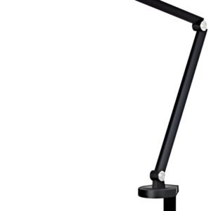 Hansa Lampe de bureau à LED "Zirkon", à pince, noir