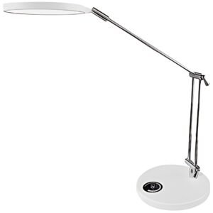 Hansa Lampe de bureau LED "Spark", socle, blanc