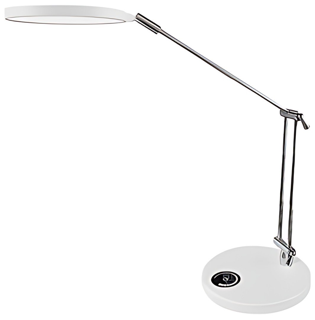 Hansa Lampe de bureau LED "Spark", socle, blanc