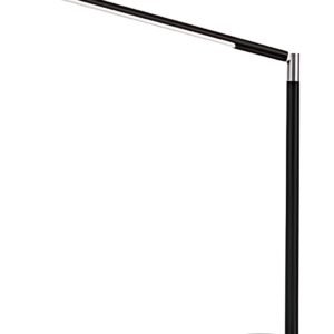 Hansa Lampe de bureau à LED "Aura", avec socle, noir