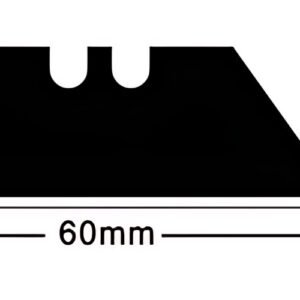 Hansa Lame de rechange, largeur: 19 mm, 60 degrés, noir