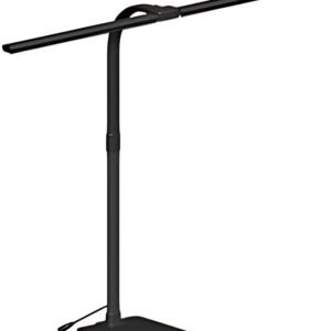Hansa Lampe de bureau à LED Novano, pied, noir